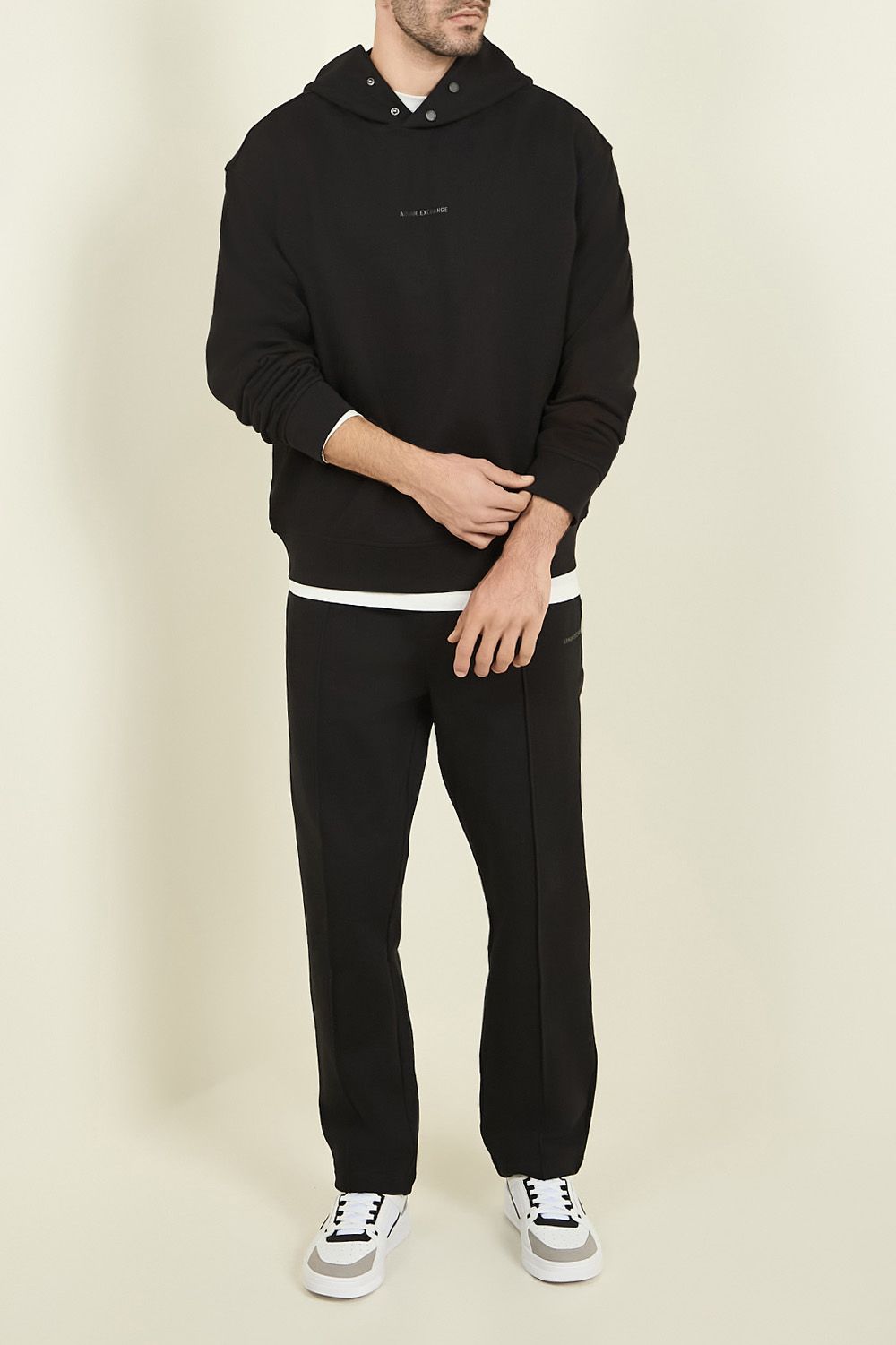 סווטשירט קפוצ'ון ARMANI EXCHANGE